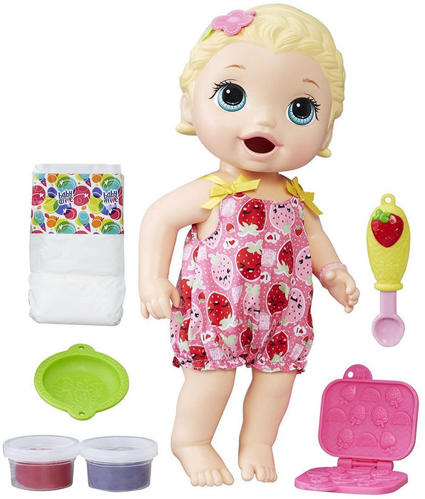 Hasbro Baby Alive Snackin' Lily Doll, Model #C2697