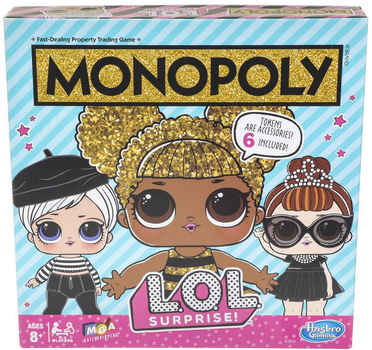 Hasbro Monopoly Board Game, L.O.L. Surprise Edition