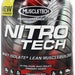 MuscleTech Nitro-Tech Whey protein & Lean Muscle Builder, Milk Chocolate, 2 lbs