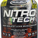 MuscleTech Nitro-Tech Whey protein & Lean Muscle Builder, Vanilla, 4 lbs