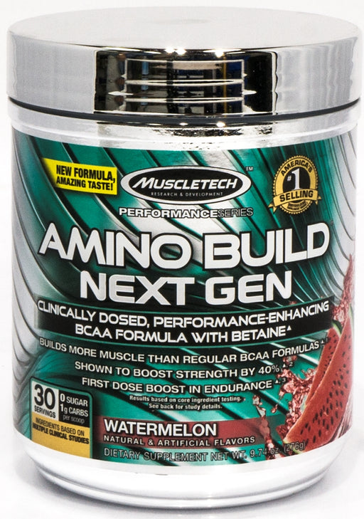 MuscleTech Amino Build, Watermelon, 281 gr
