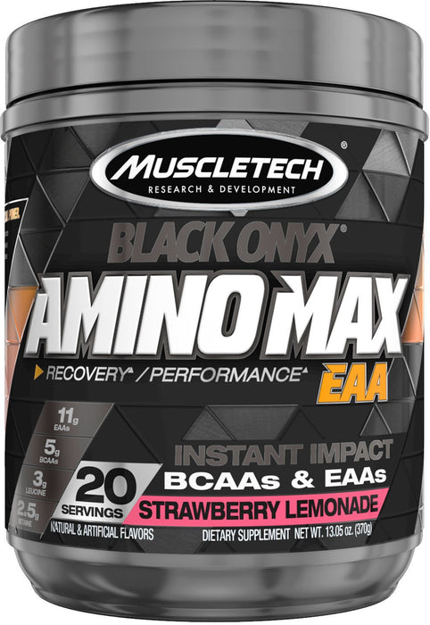 MuscleTech Amino Max EAA Black Onyx, Strawberry Lemonade, 370 gr