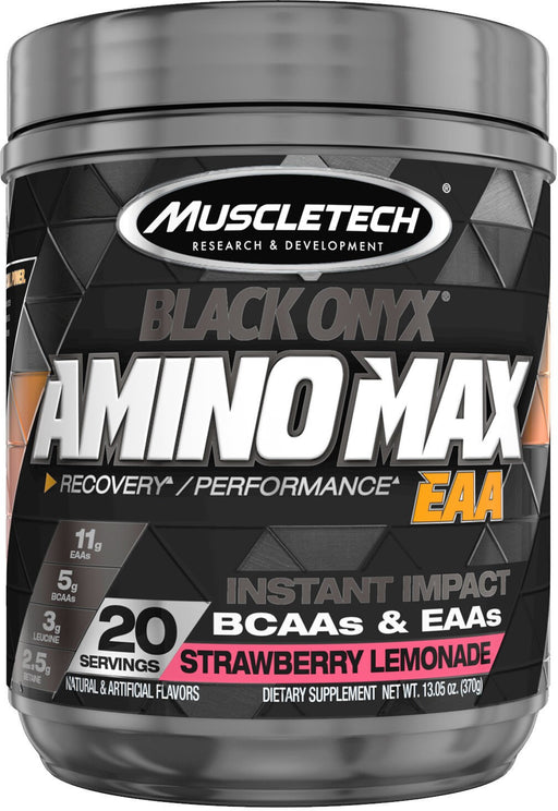 MuscleTech Amino Max EAA Black Onyx, Strawberry Lemonade, 370 gr