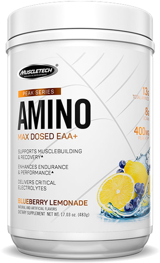 MuscleTech Peak Series Amino, Blueberry Lemonade, 483 gr