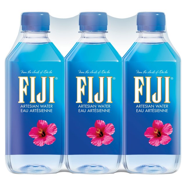 Fiji Natural Mineral Water, 6-Pack, 6 x 500 ml