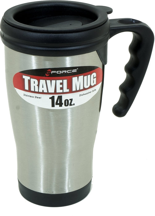 Gforce 14 oz Stainless Steel Travel Mug , 14 oz