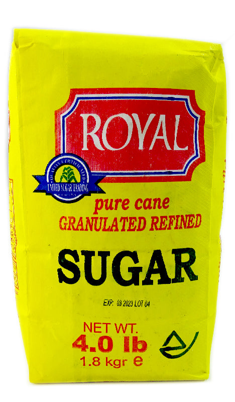 Royal Pure Cane Sugar, 4 lbs