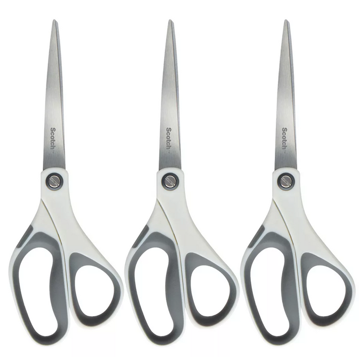 Scotch 8" Precision Scissors , 3 ct