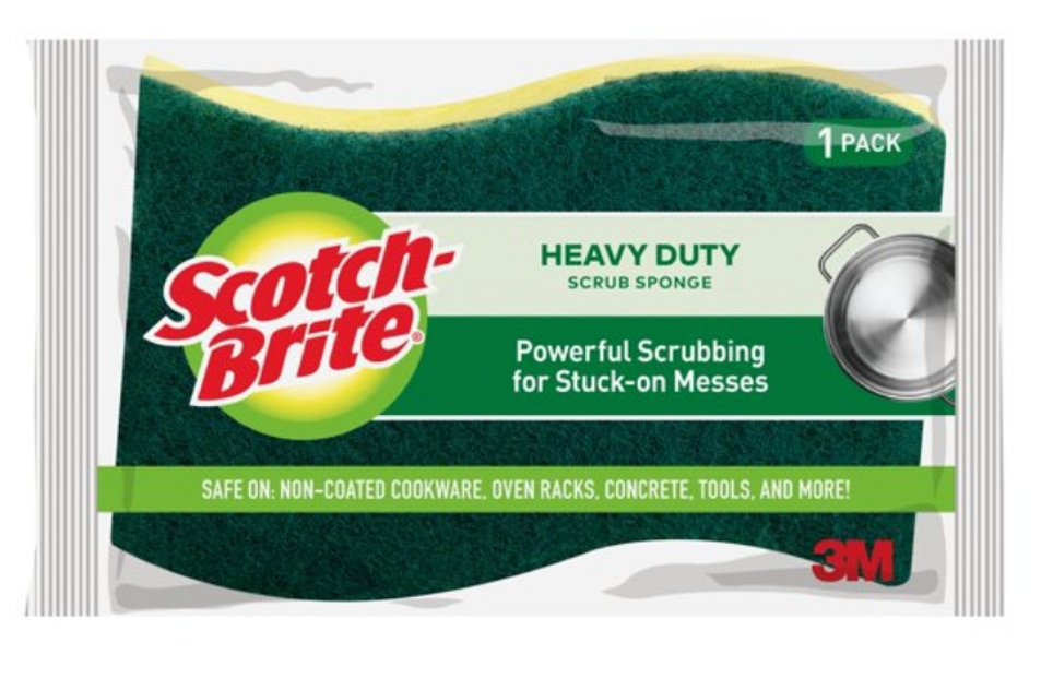 Scotch-Brite Heay Duty Scrub Sponge , 1 pc