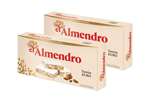 El Almendro Creamy Almond Turron , 2 x 7.5 oz