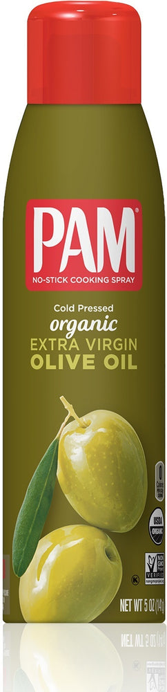 Pam Organic Extra Virgin Olive Oil Cooking Spray, 141 gr (5 oz)