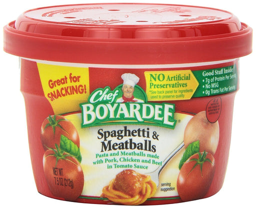 Chef Boyardee Spaghetti and Meatballs Bowl, 212 gr