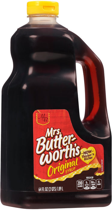 Mrs. Butterworths Original Syrup, 1,89 L