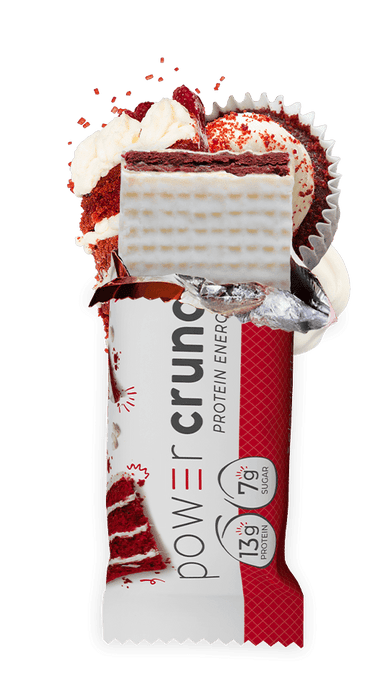 Power Crunch Protein Energy Bars, Red Velvet, 12 ct