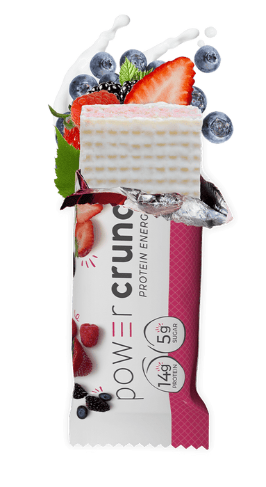 Power Crunch Protein Energy Bars, Wild Berry Crème, 12 ct