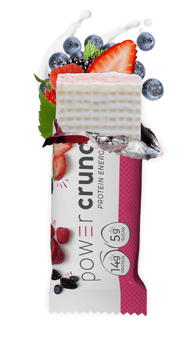 Power Crunch Protein Energy Bar, Wild Berry Crème, 1.4 oz