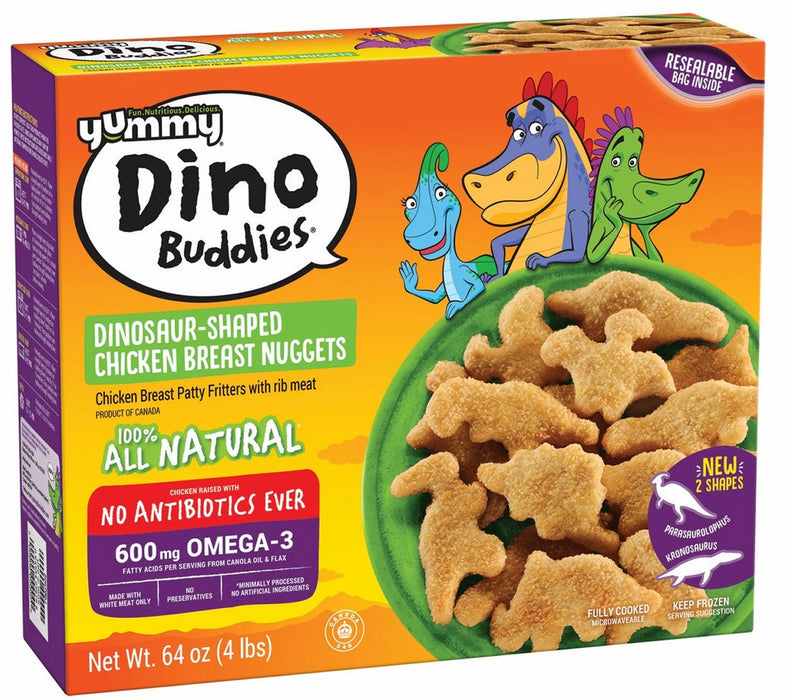 Yummy Dino Buddies Chicken Nuggets, 1.81 kg