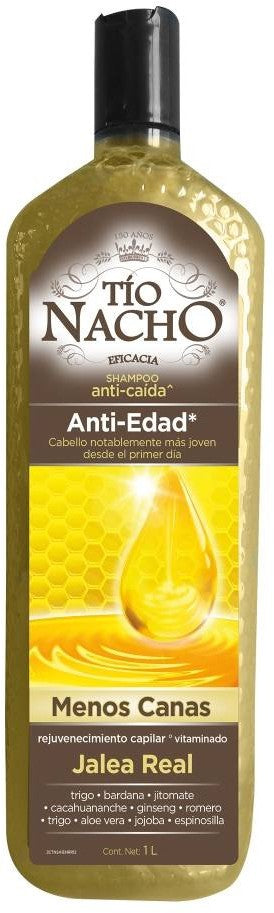 Tio Nacho Rejuvenating Anti-White Hair Shampoo, 1 L