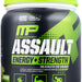 MP MusclePharm Assault Energy + Strength Pre-Workout Drink, Green Apple, 345 gr