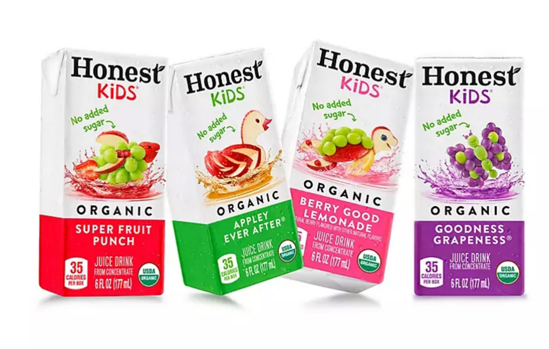Honest Kids Organic Fruit Juice Drink Boxes, Variety Pack , 40 x 6 oz ...