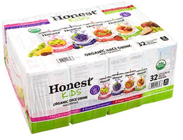 Honest Kids Organic Juice Drink, Variety Pack, 32 x 6.75 oz