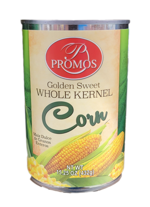 Promos Whole Kernel Sweet Corn, 432 GR