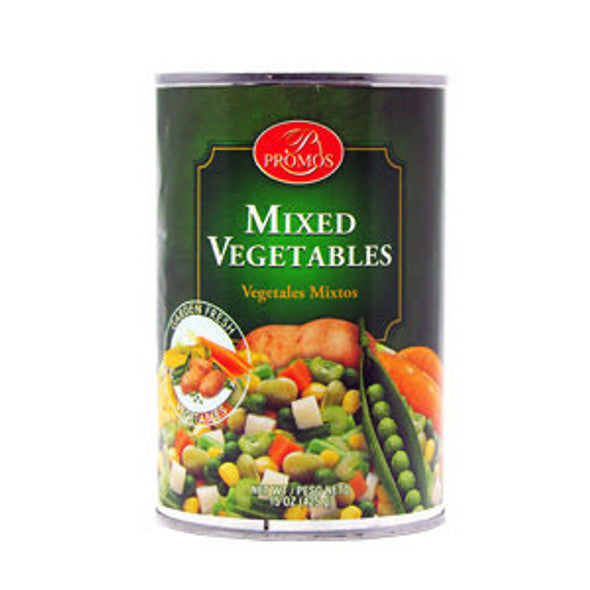 Promos Canned Mixed Vegetables , 15 oz —