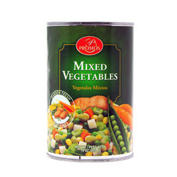 Promos Canned Mixed Vegetables , 15 oz