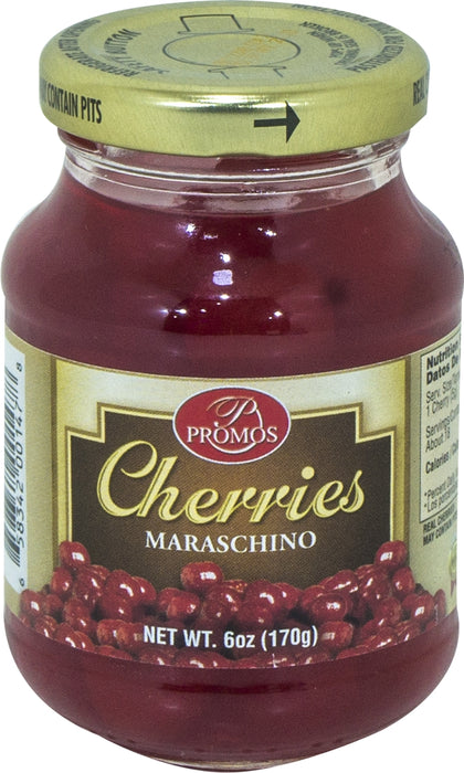 Promo Maraschino Cherries, 6 oz