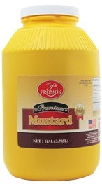 Promos Premium Mustard, 1 gal (3.785 L)