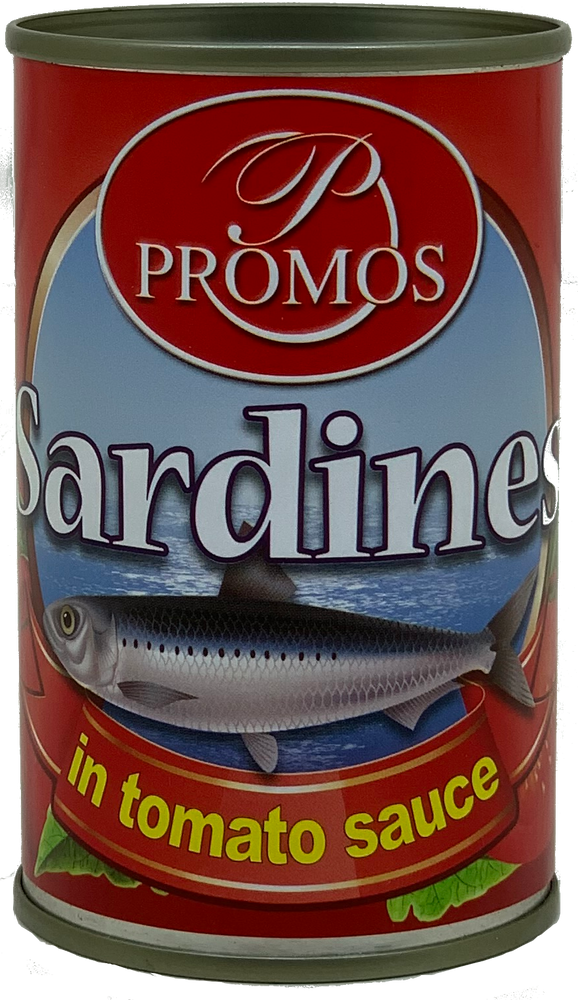Promos Sardines In Tomato Sauce, 5 oz