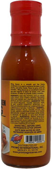 Promos Buffalo Chicken Wing Sauce, 12 oz