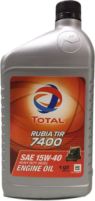 Total Diesel Quartz 7000 Engine Oil, 10W-40, 1 QT