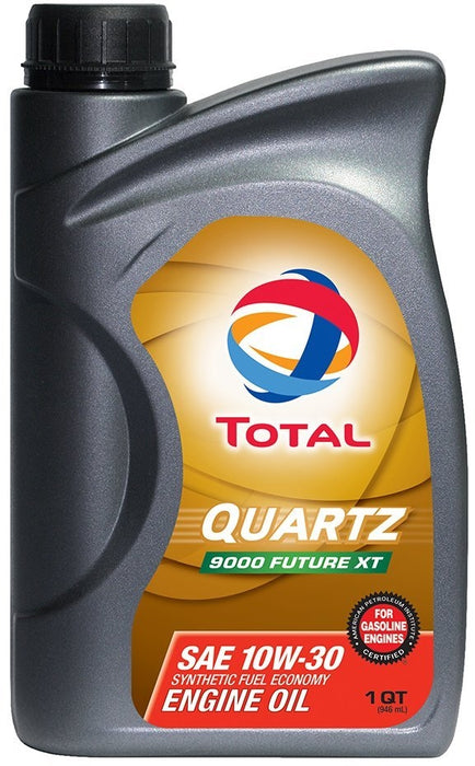 Total Synthetic Quartz 9000 Future XT, SAE 10W-30, 1 QT