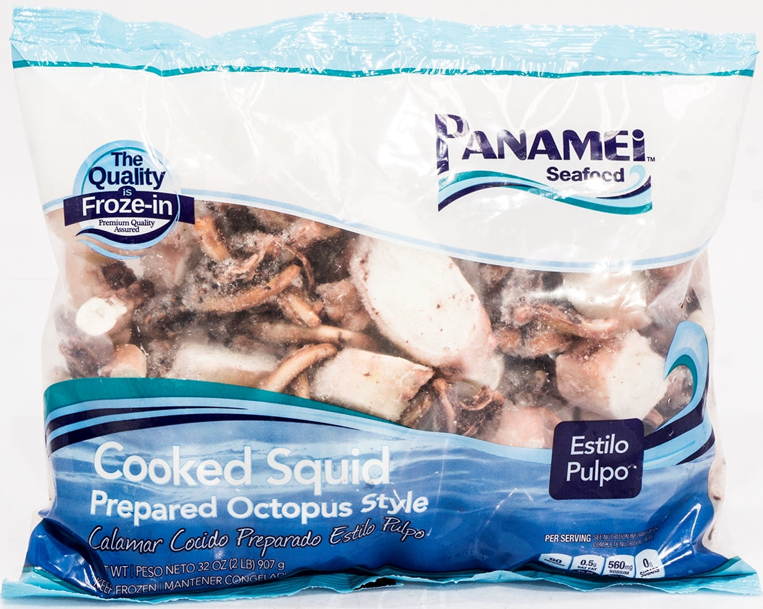 Panamei Cooked Squid, 2 lb