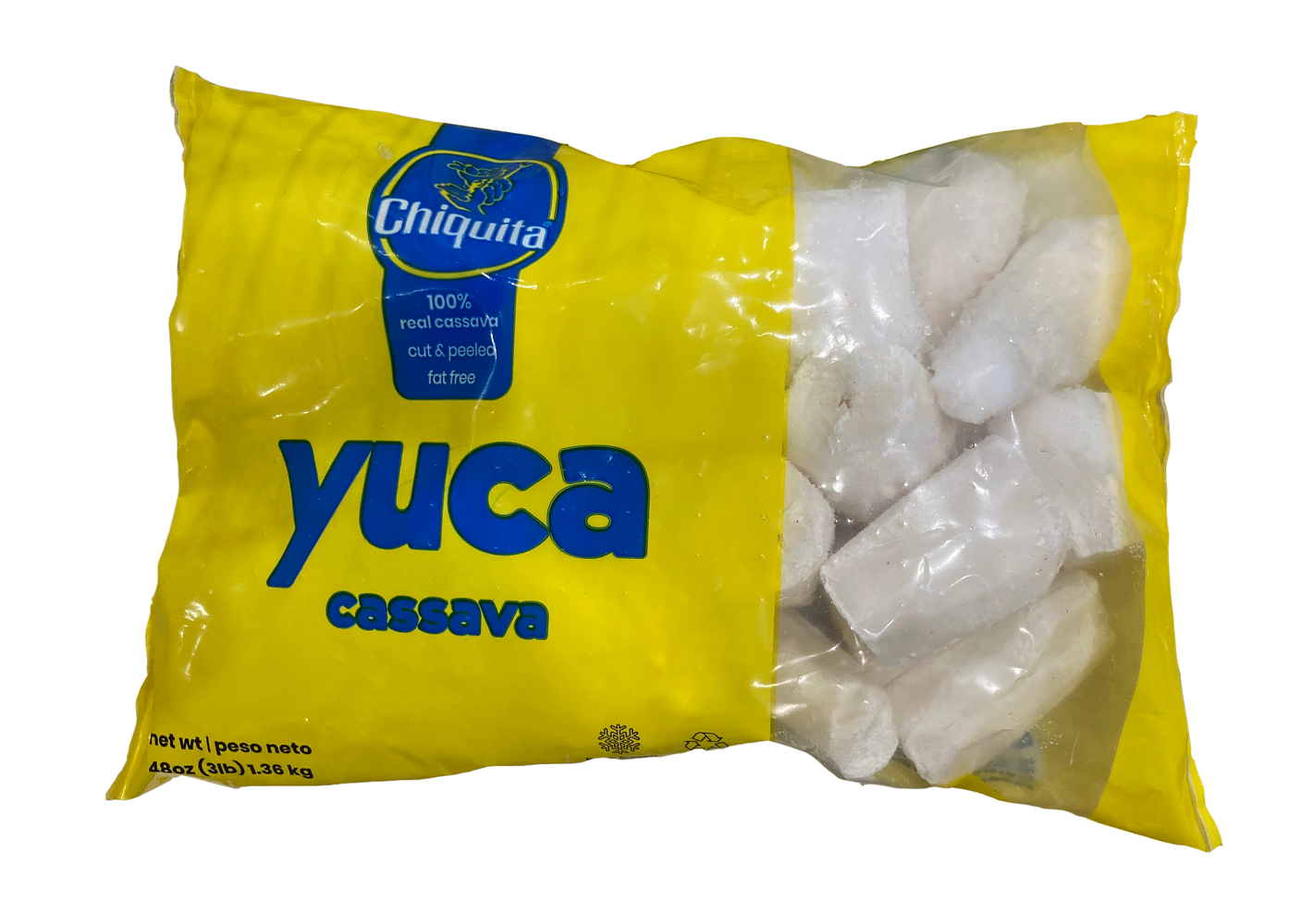 Chiquita Frozen Yuca (Cassava), 3 lbs