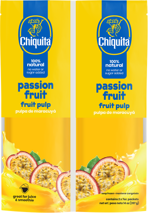 Chiquita Passion Fruit Pulp, 2 x 7 oz