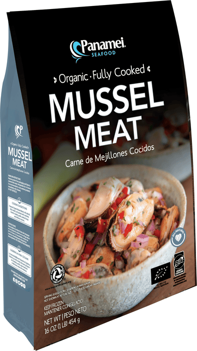 Panamei Organic Fully Cooked Mussel Meat, 16 oz
