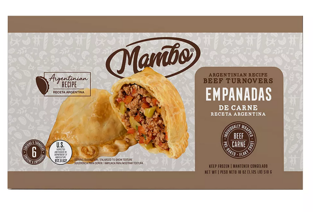 Mambo Argentinian Beef Empanadas , 6 ct