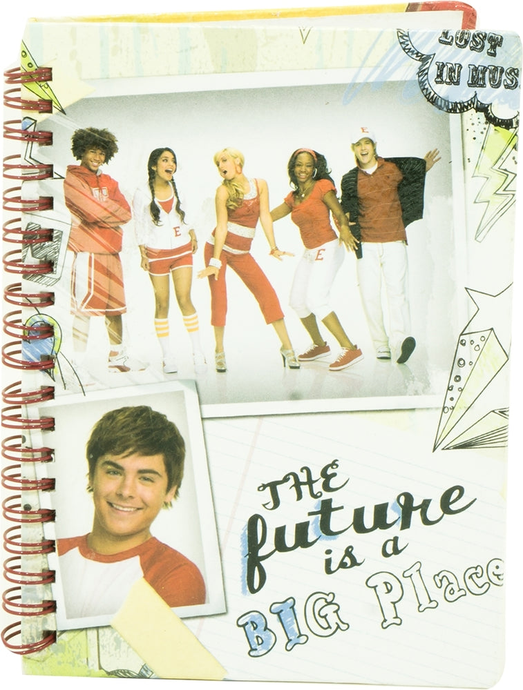 National Design Disney High School Musical Spiral Notebook, 100 sheets