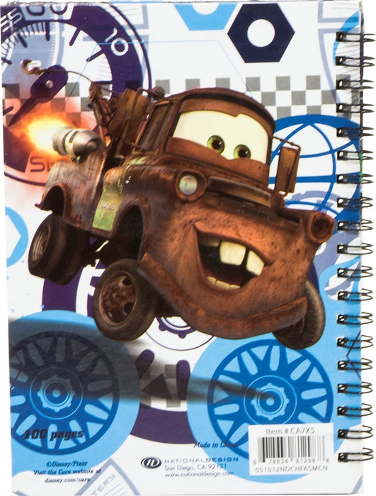 National Design Disney Pixar Cars Notebook, 50 sheets