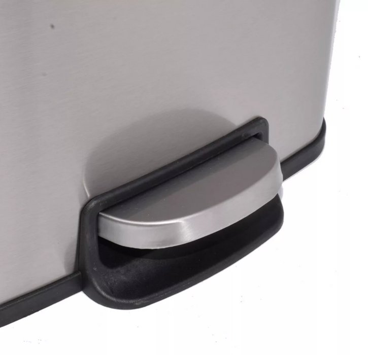 Innovaze Stainless Steel 30L & 5L Rectangular Trash Can Set , 2 pcs