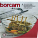 Borcam Glass Casserole with Cover, 2 ct