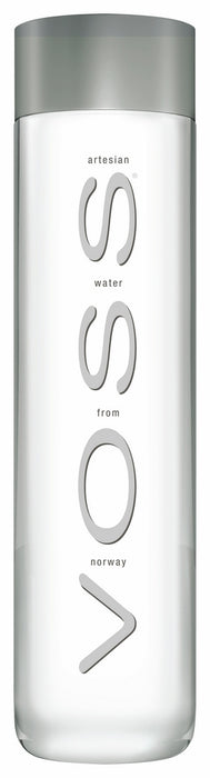 Voss Artesian Water from Norway Glass Bottle, 850 ml