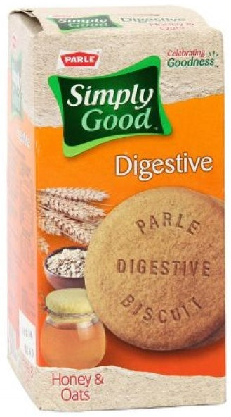 Parle Simply Good Digestive Biscuits, Honey Oats, 250 gr