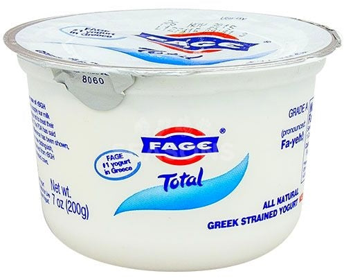 Fage Total Greek Strained Yogurt, All Natural, 7 oz