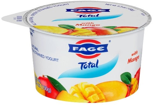 Fage Total Greek Strained Yogurt with Mango, 5.3 oz