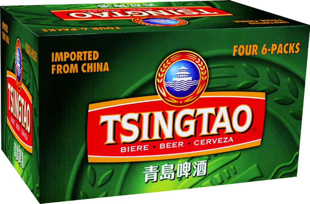 Tsingtao Imported Beer, 24-Pack Bottles, 24 x 330 ml