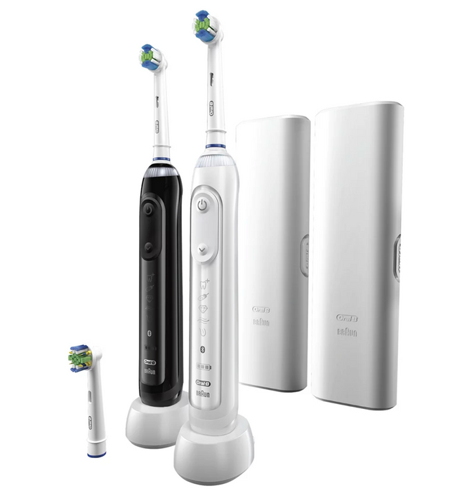 Oral B Genius Elite 6000 Rechargeable Toothbrush Set 2 Pack 2 Ct — 