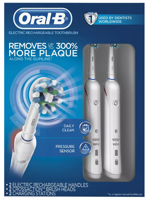 Oral-B CrossAction Power Brush, 2-Pack